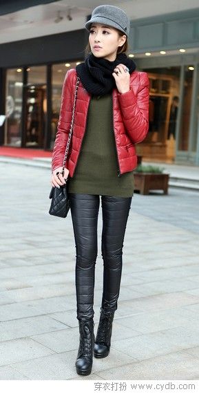 加厚羽绒服 一件顶两件